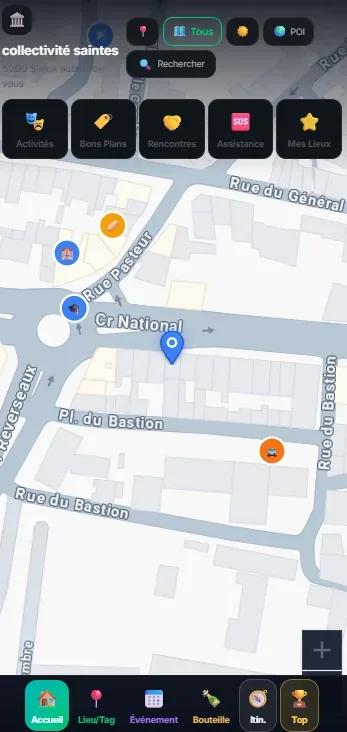 GeoTag — the map of your area (mobile)
