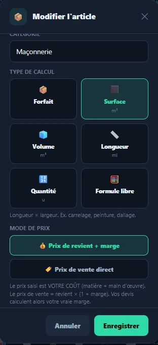 Mettron sur mobile — vue 5