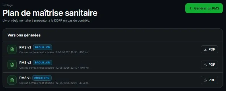 Capture Plat Témoin